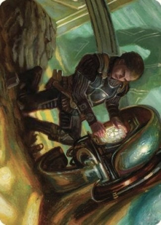 Image for Urza, Powerstone Prodigy Art Card (35) (Art Series: The Brothers' War) - Magic: The Gathering
