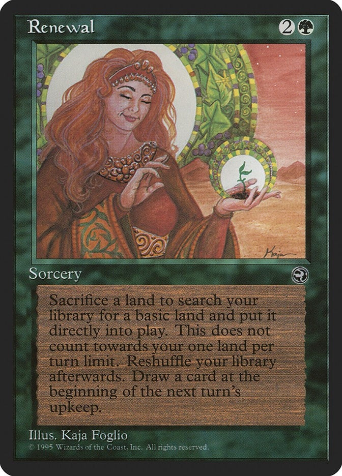 Image for Renewal (Homelands) - Magic: The Gathering