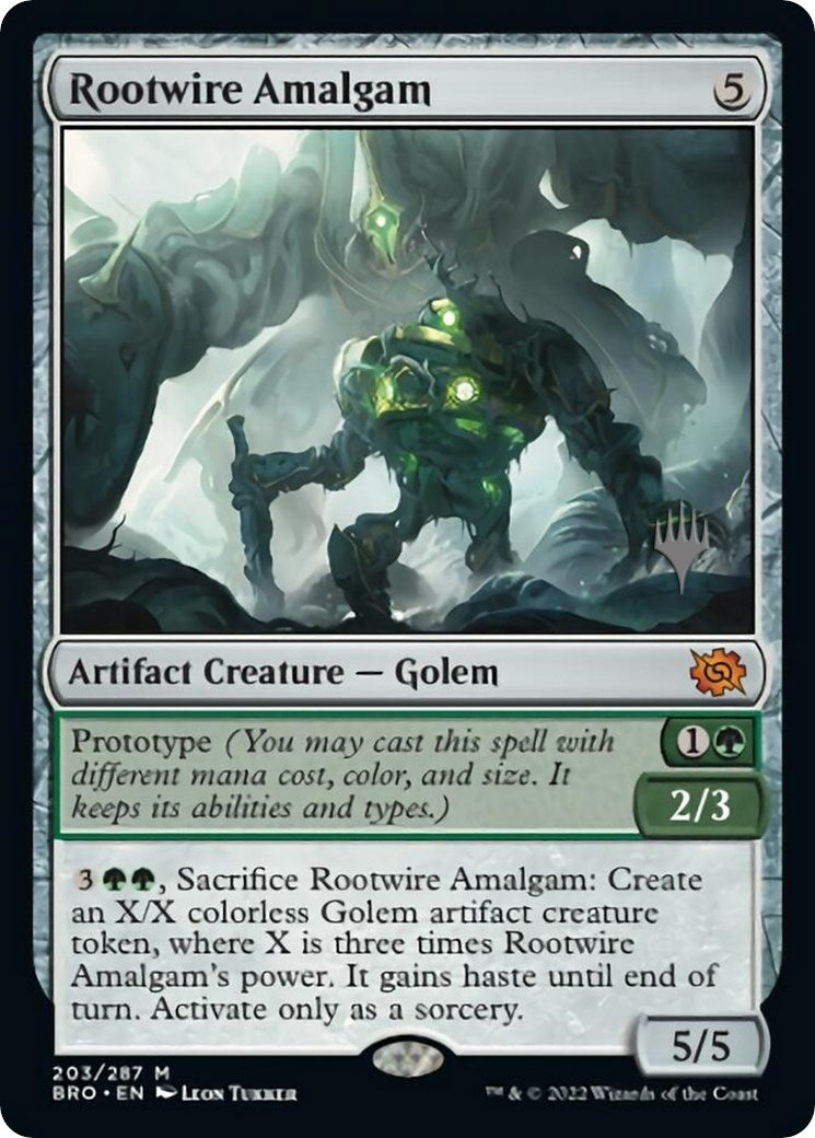 Image for Rootwire Amalgam (203) (Promo Pack: The Brothers' War) - Magic: The Gathering
