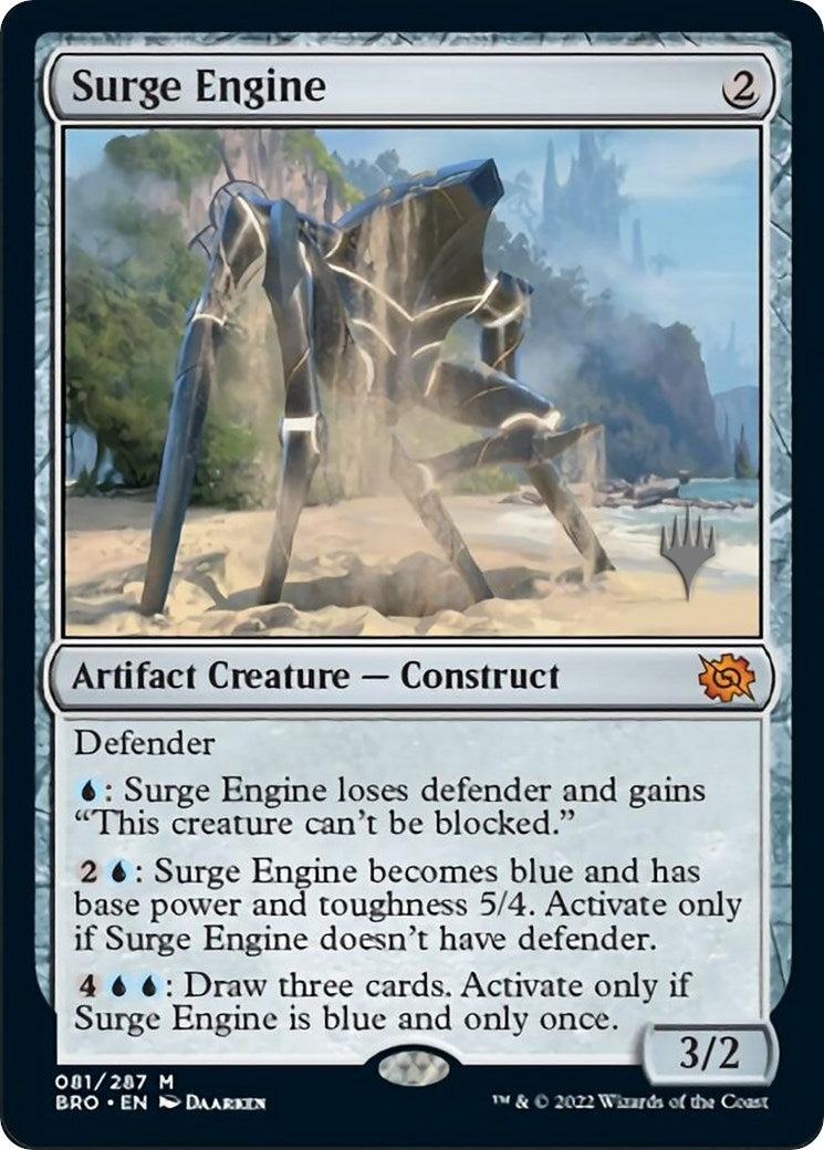 Image for Surge Engine (81) (Promo Pack: The Brothers' War) - Magic: The Gathering