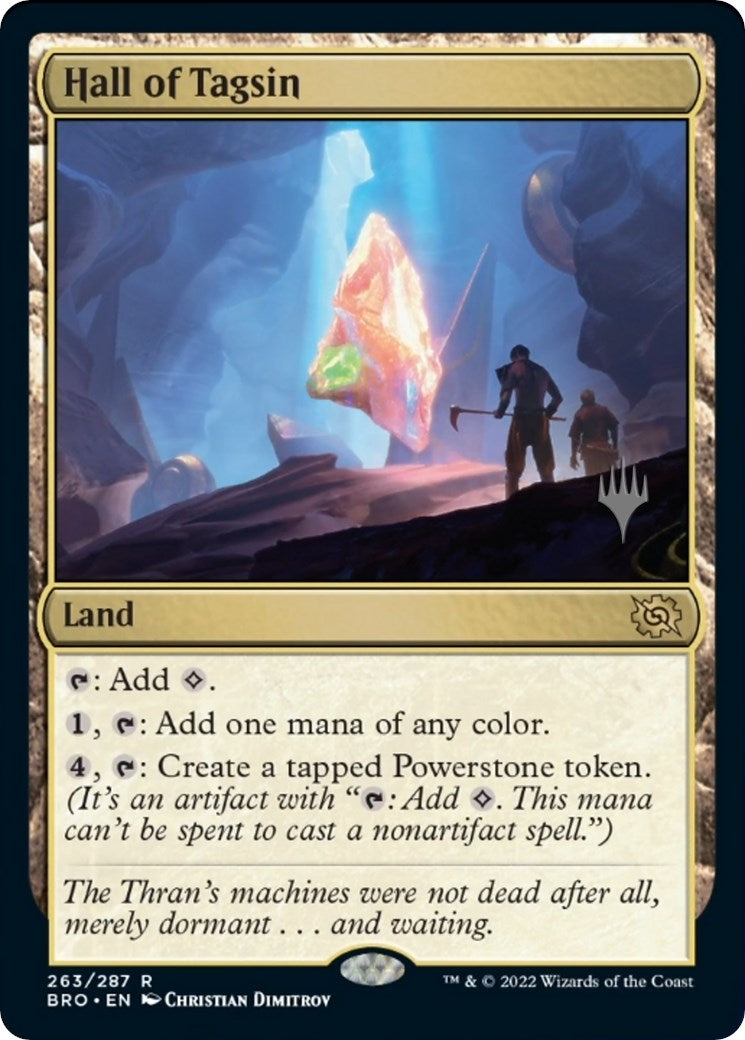 Image for Hall of Tagsin (263) (Promo Pack: The Brothers' War) - Magic: The Gathering