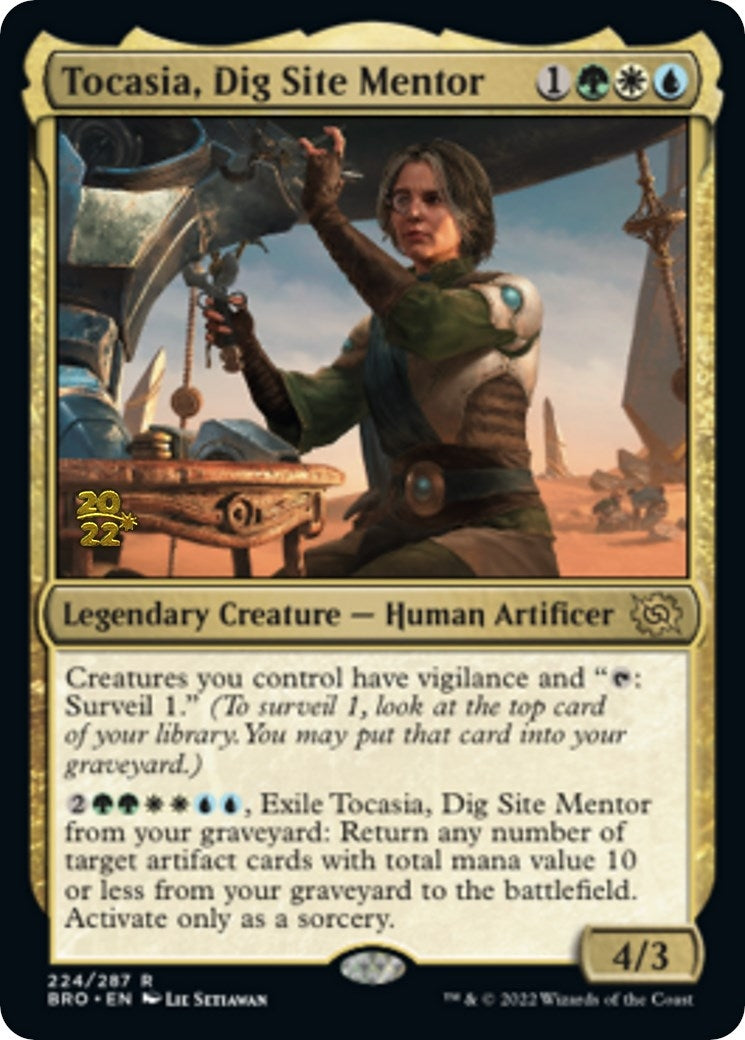 Image for Tocasia, Dig Site Mentor (224) (Prerelease Cards) - Magic: The Gathering