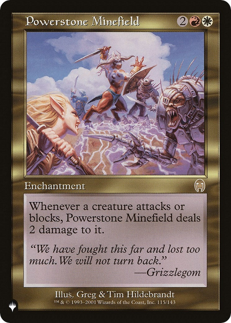 Image for Powerstone Minefield (115/143) (The List Reprints) - Magic: The Gathering