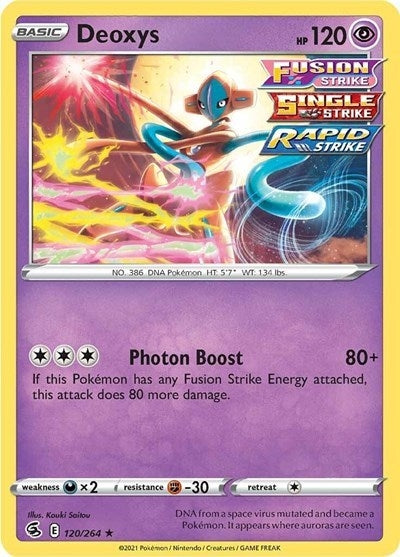 Image for Deoxys (120/264) (Deck Exclusives) - Pokemon