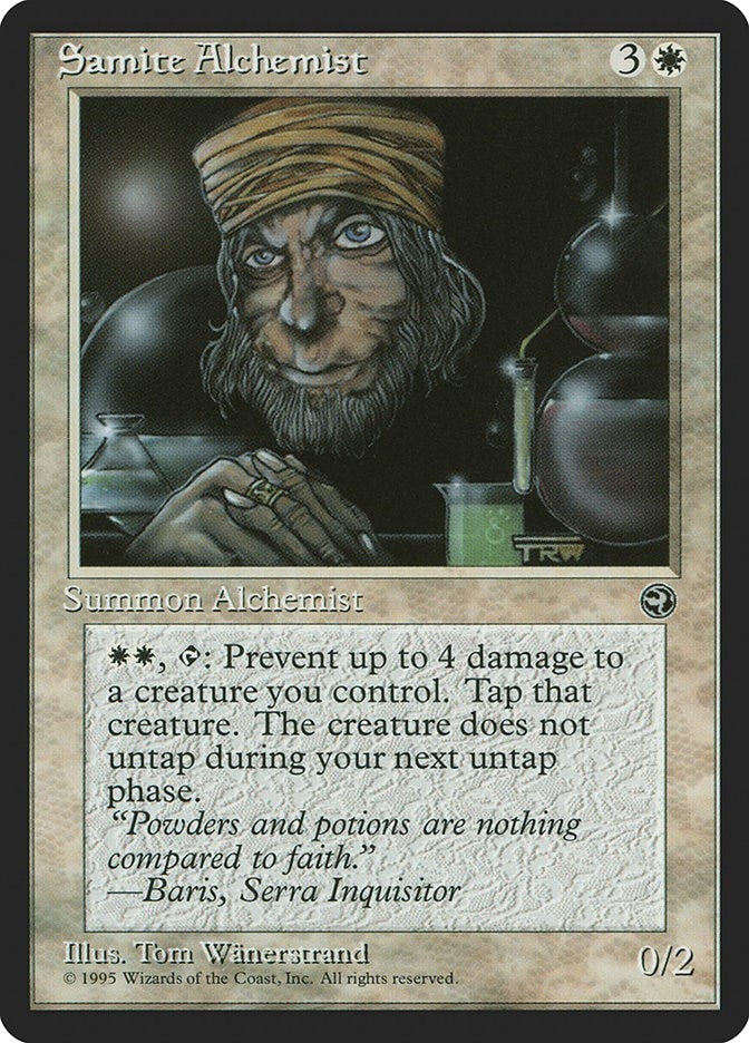 Image for Samite Alchemist (13) (Homelands) - Magic: The Gathering