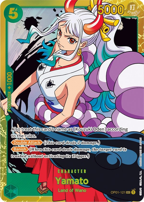 Image for Yamato (OP01-121) (Romance Dawn) - One Piece Card Game