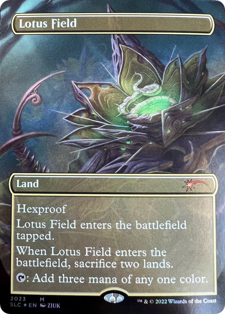 Image for Lotus Field (2023) (Secret Lair: 30th Anniversary Countdown Kit) - Magic: The Gathering