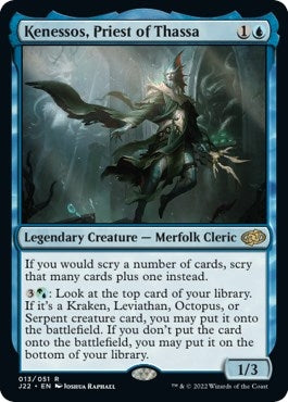 Image for Kenessos, Priest of Thassa (13) (Jumpstart 2022) - Magic: The Gathering