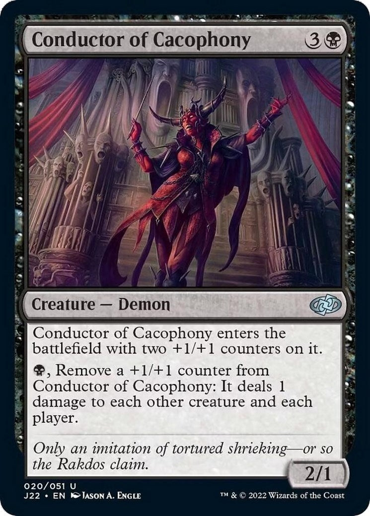 Image for Conductor of Cacophony (20) (Jumpstart 2022) - Magic: The Gathering