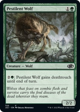 Image for Pestilent Wolf (705) (Jumpstart 2022) - Magic: The Gathering
