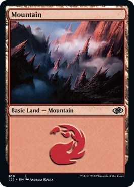 Image for Mountain (109) (109) (Jumpstart 2022) - Magic: The Gathering