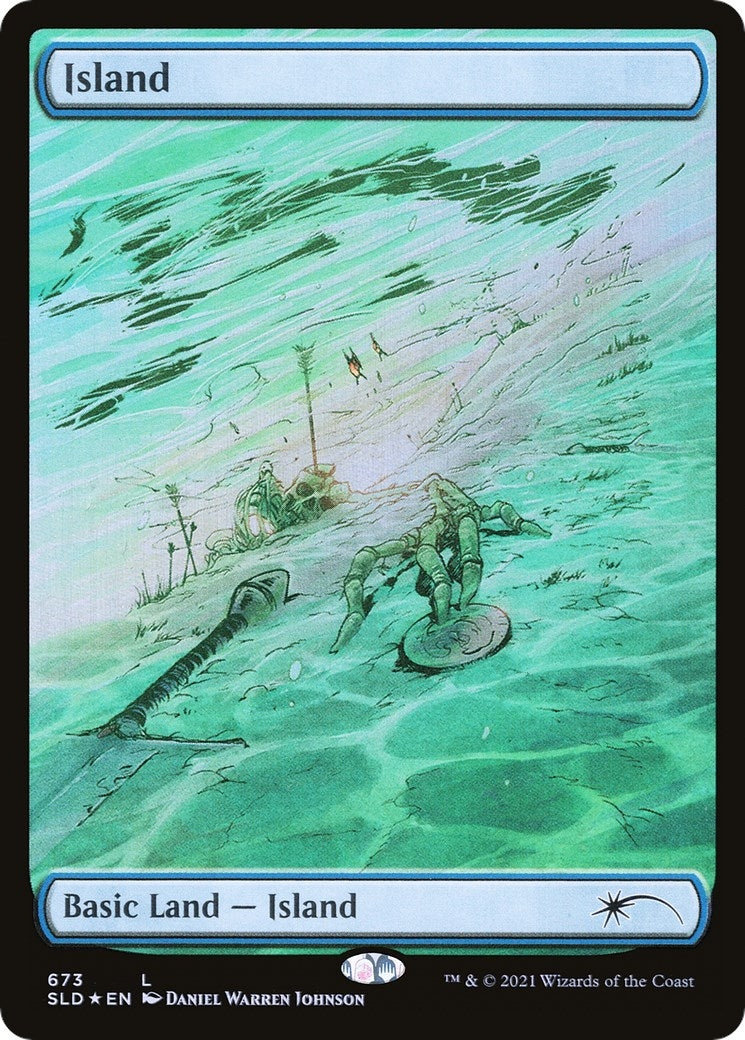 Image for Island (673) (673) (Secret Lair Drop Series) - Magic: The Gathering