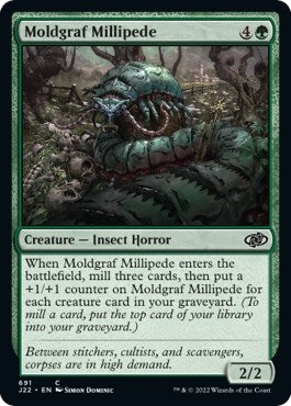 Image for Moldgraf Millipede (691) (Jumpstart 2022) - Magic: The Gathering