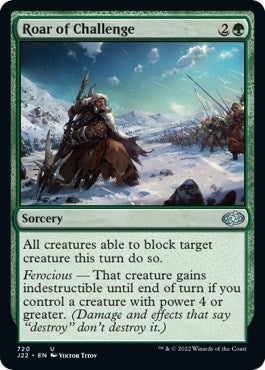 Image for Roar of Challenge (720) (Jumpstart 2022) - Magic: The Gathering