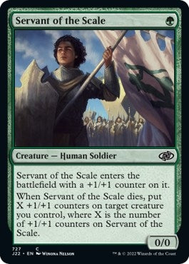 Image for Servant of the Scale (727) (Jumpstart 2022) - Magic: The Gathering