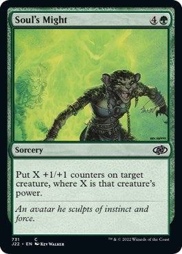 Image for Soul's Might (731) (Jumpstart 2022) - Magic: The Gathering