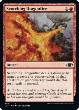 Image for Scorching Dragonfire (596) (Jumpstart 2022) - Magic: The Gathering