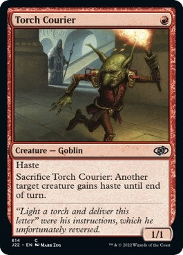 Image for Torch Courier (614) (Jumpstart 2022) - Magic: The Gathering