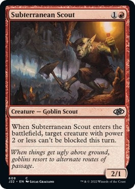 Image for Subterranean Scout (609) (Jumpstart 2022) - Magic: The Gathering