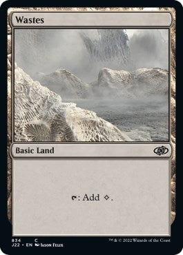 Image for Wastes (834) (Jumpstart 2022) - Magic: The Gathering