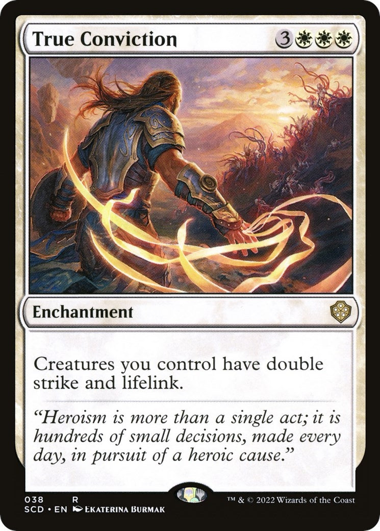 Image for True Conviction (38) (Starter Commander Decks) - Magic: The Gathering