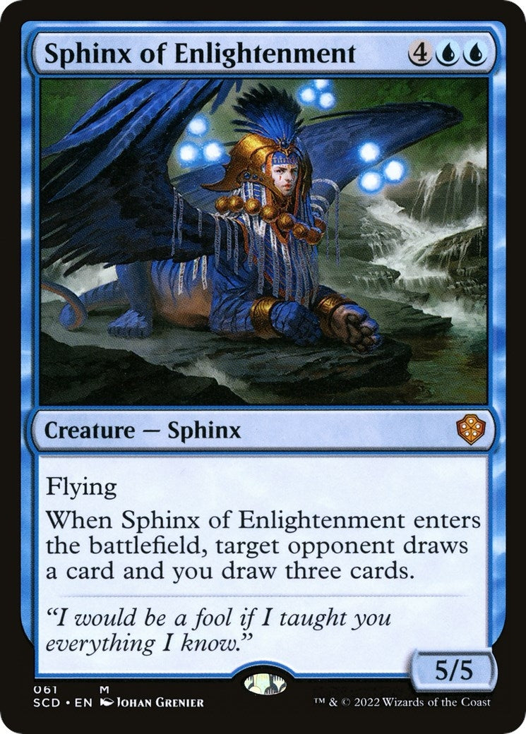 Image for Sphinx of Enlightenment (61) (Starter Commander Decks) - Magic: The Gathering