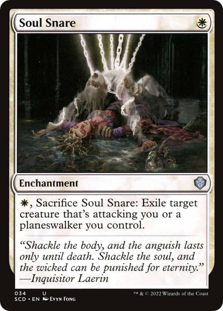 Image for Soul Snare (34) (Starter Commander Decks) - Magic: The Gathering