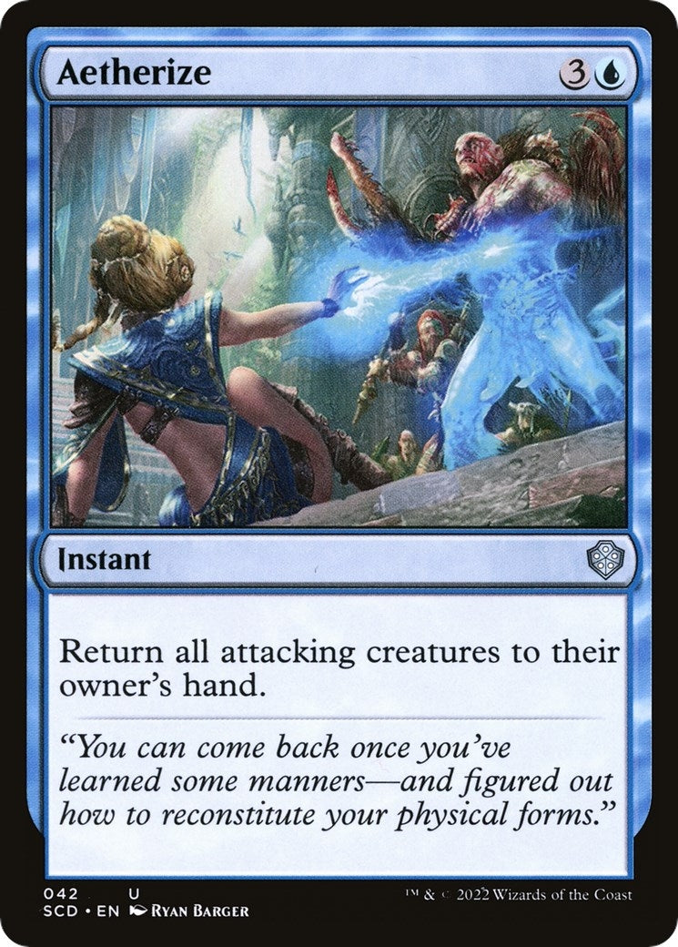 Image for Aetherize (42) (Starter Commander Decks) - Magic: The Gathering