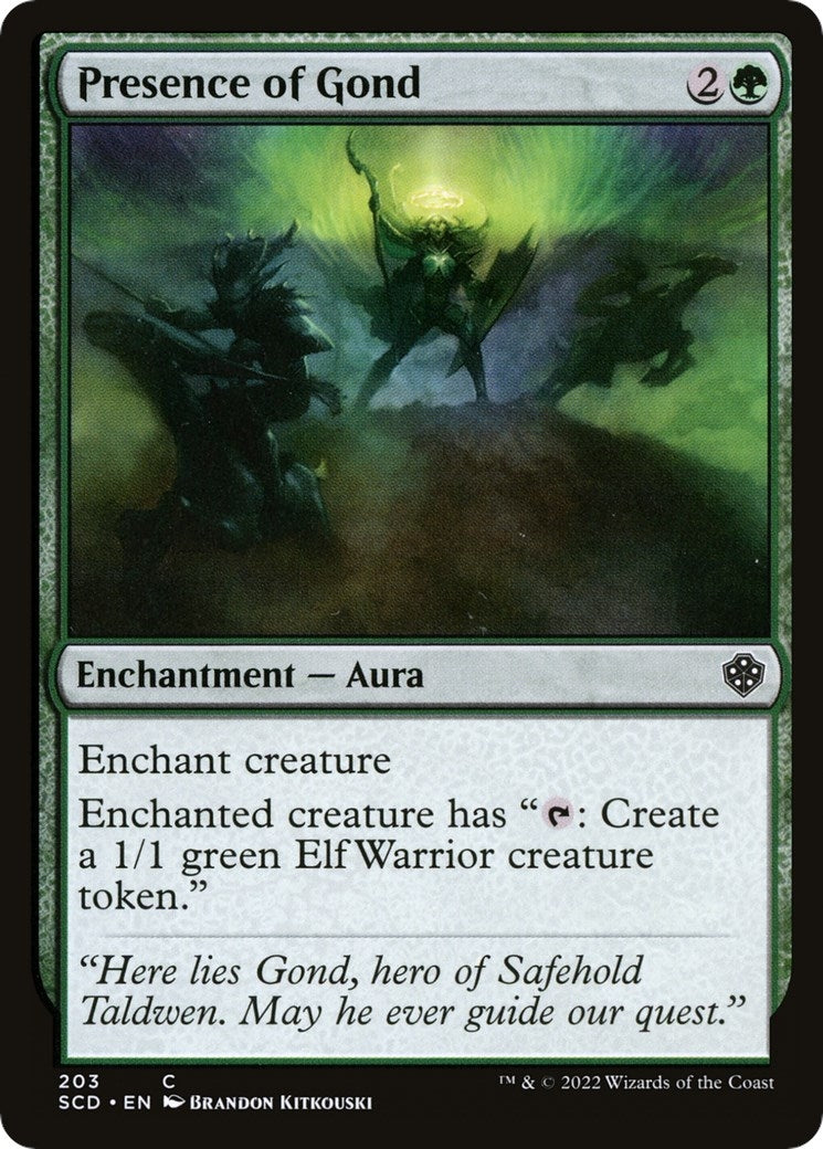 Image for Presence of Gond (203) (Starter Commander Decks) - Magic: The Gathering