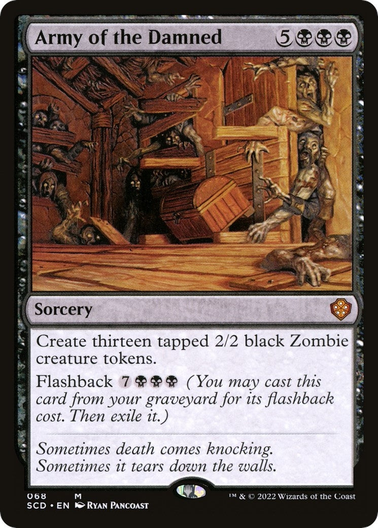 Image for Army of the Damned (68) (Starter Commander Decks) - Magic: The Gathering
