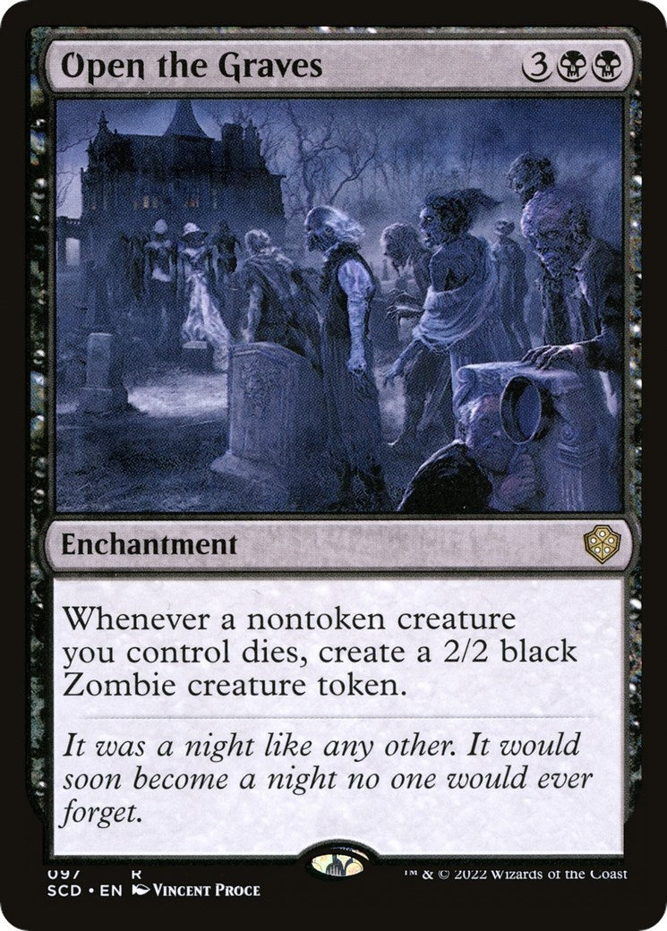 Image for Open the Graves (97) (Starter Commander Decks) - Magic: The Gathering