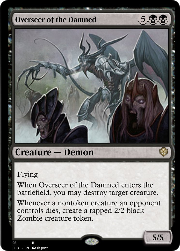 Image for Overseer of the Damned (98) (Starter Commander Decks) - Magic: The Gathering