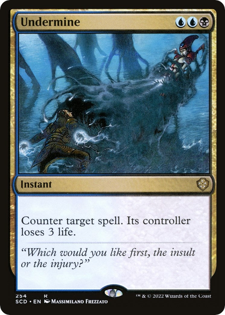 Image for Undermine (254) (Starter Commander Decks) - Magic: The Gathering
