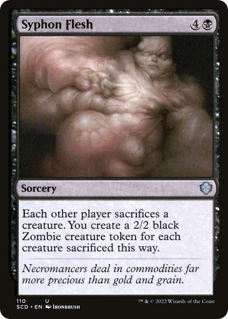 Image for Syphon Flesh (110) (Starter Commander Decks) - Magic: The Gathering