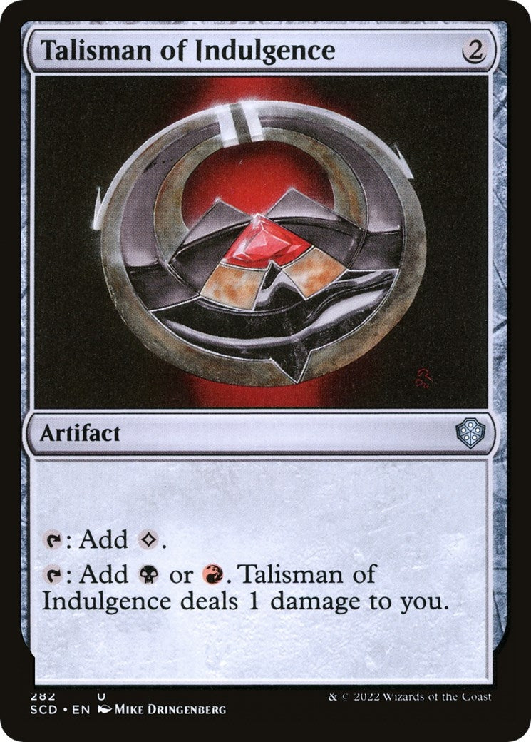 Image for Talisman of Indulgence (282) (Starter Commander Decks) - Magic: The Gathering