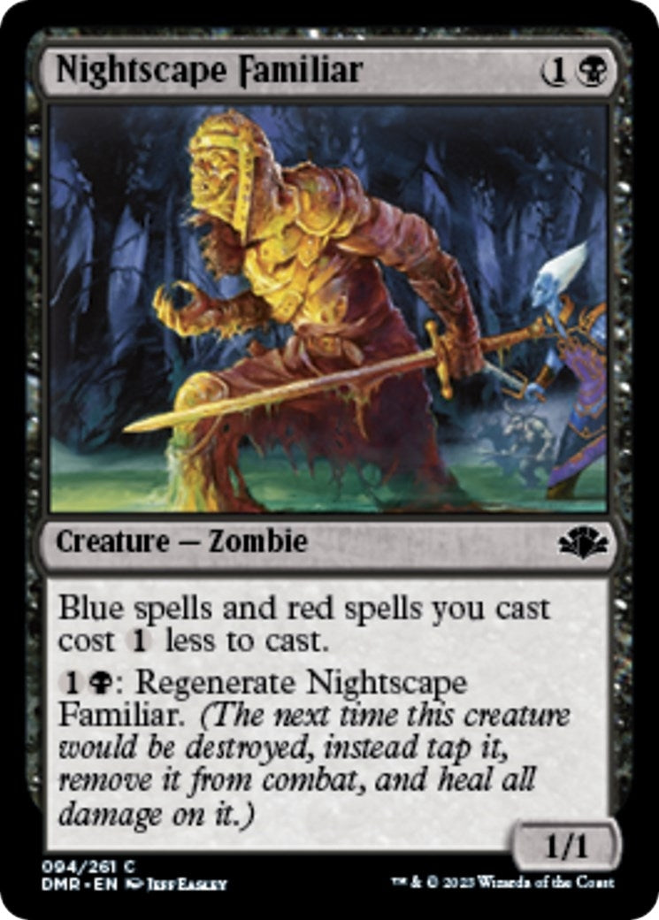 Image for Nightscape Familiar (94) (Dominaria Remastered) - Magic: The Gathering