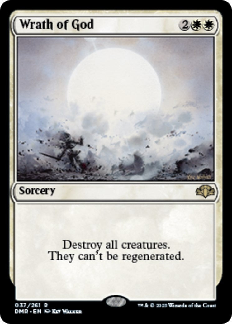 Image for Wrath of God (37) (Dominaria Remastered) - Magic: The Gathering