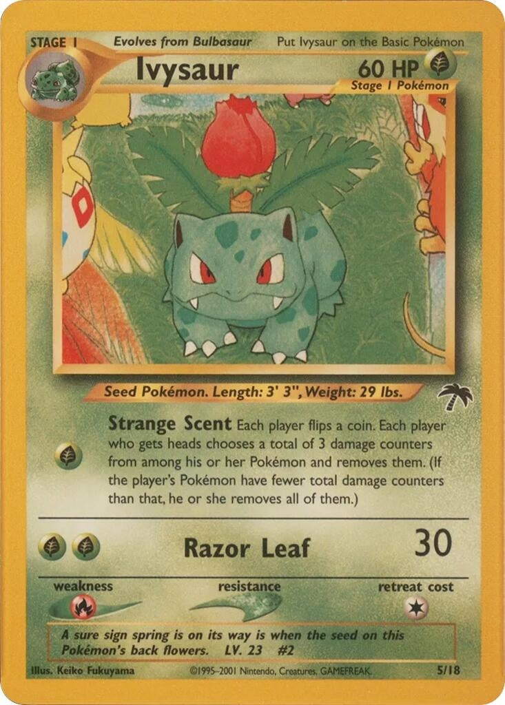 Image for Ivysaur (05/18) (Southern Islands) - Pokemon