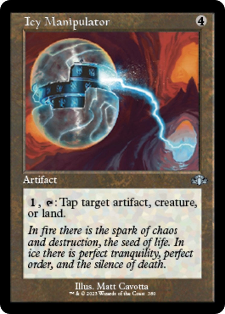 Image for Icy Manipulator (Retro Frame) (380) (Dominaria Remastered) - Magic: The Gathering