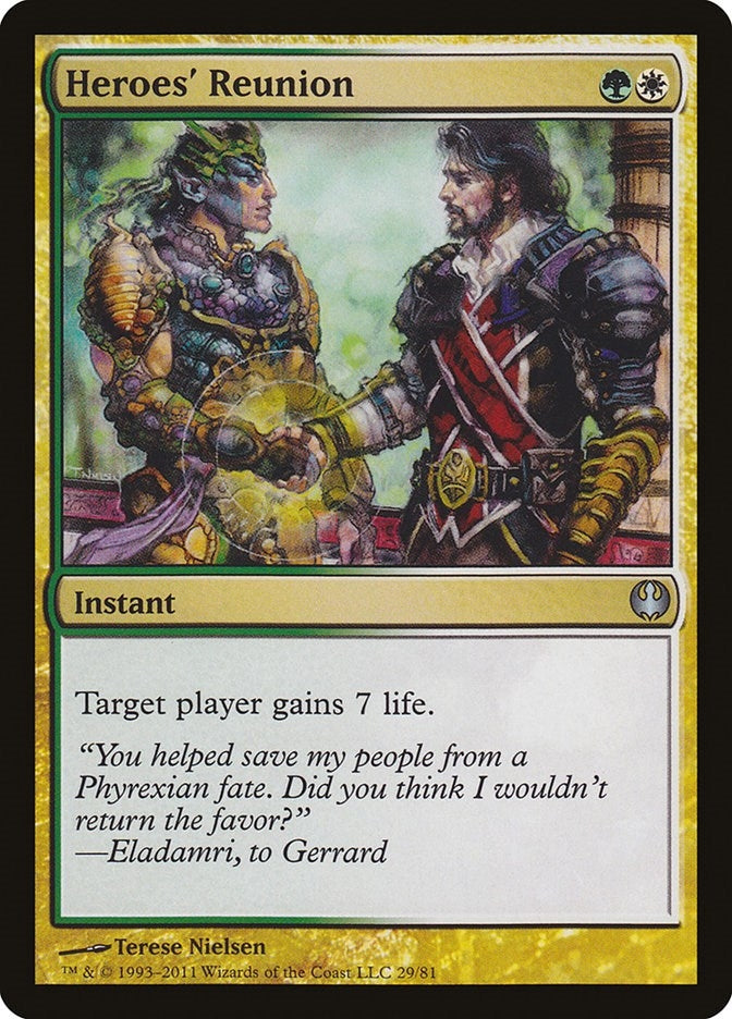 Image for Heroes' Reunion (29) (Duel Decks: Knights vs. Dragons) - Magic: The Gathering