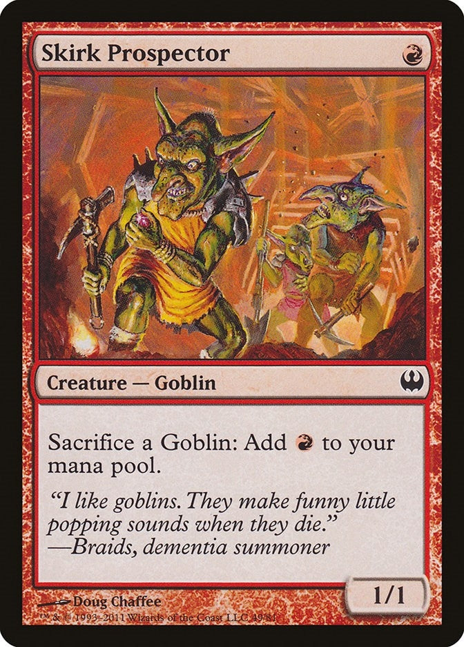 Image for Skirk Prospector (49) (Duel Decks: Knights vs. Dragons) - Magic: The Gathering