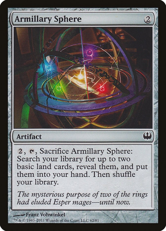 Image for Armillary Sphere (62) (Duel Decks: Knights vs. Dragons) - Magic: The Gathering