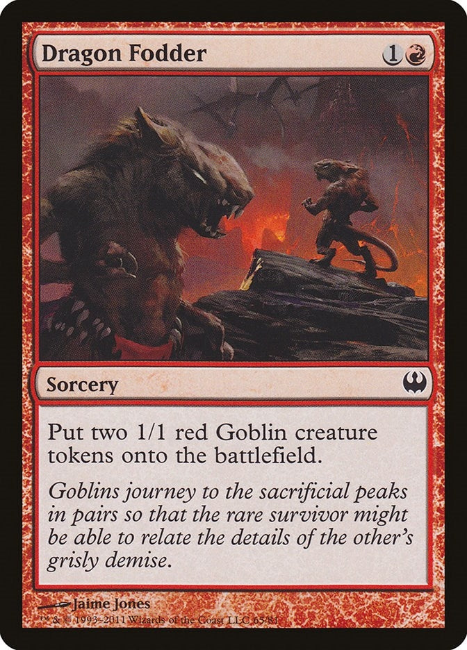 Image for Dragon Fodder (65) (Duel Decks: Knights vs. Dragons) - Magic: The Gathering