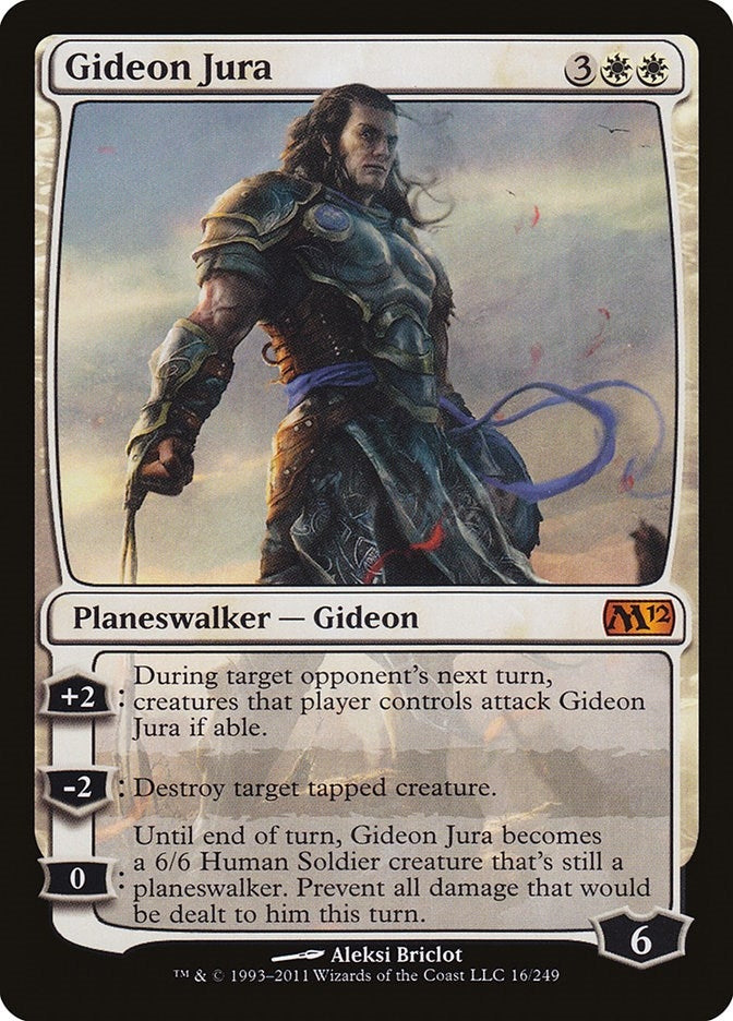 Image for Gideon Jura (16) (Magic 2012 (M12)) - Magic: The Gathering
