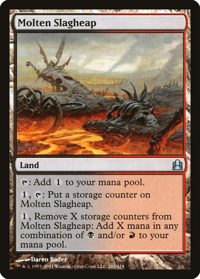Image for Molten Slagheap (282) (Commander) - Magic: The Gathering