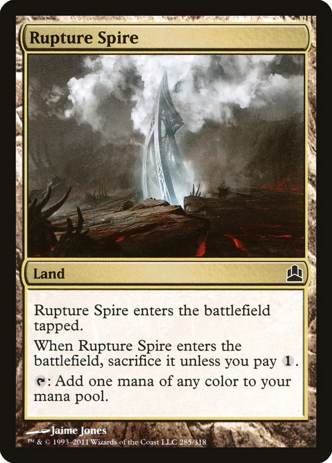 Image for Rupture Spire (285) (Commander) - Magic: The Gathering