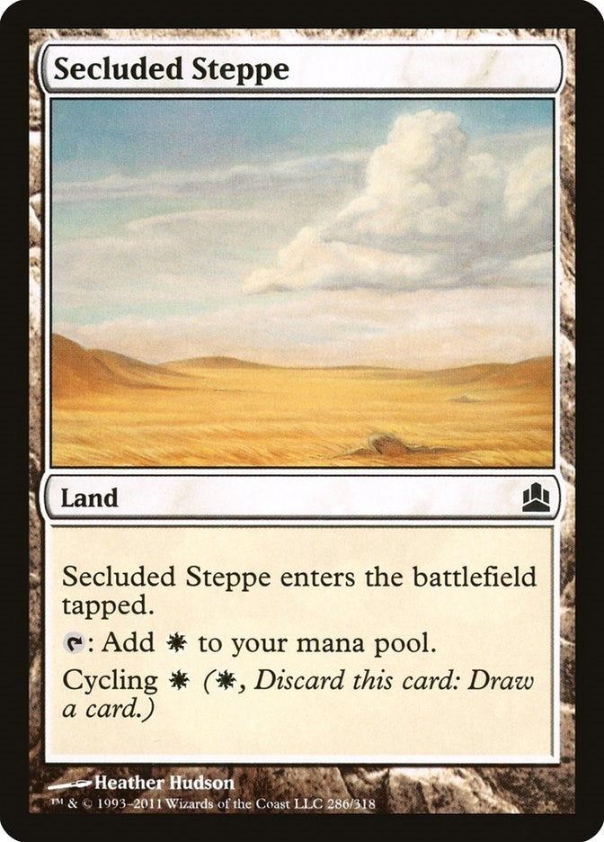Image for Secluded Steppe (286) (Commander) - Magic: The Gathering