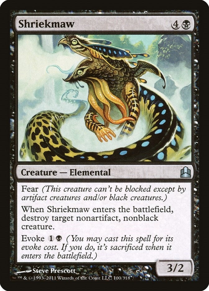 Image for Shriekmaw (100) (Commander) - Magic: The Gathering