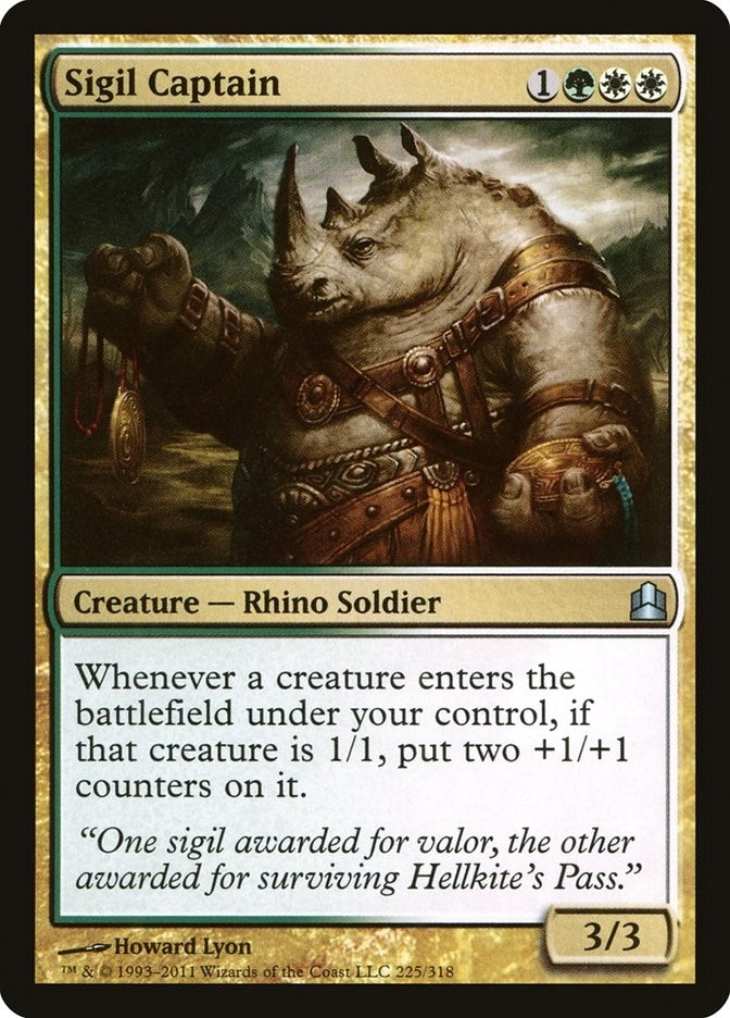 Image for Sigil Captain (225) (Commander) - Magic: The Gathering
