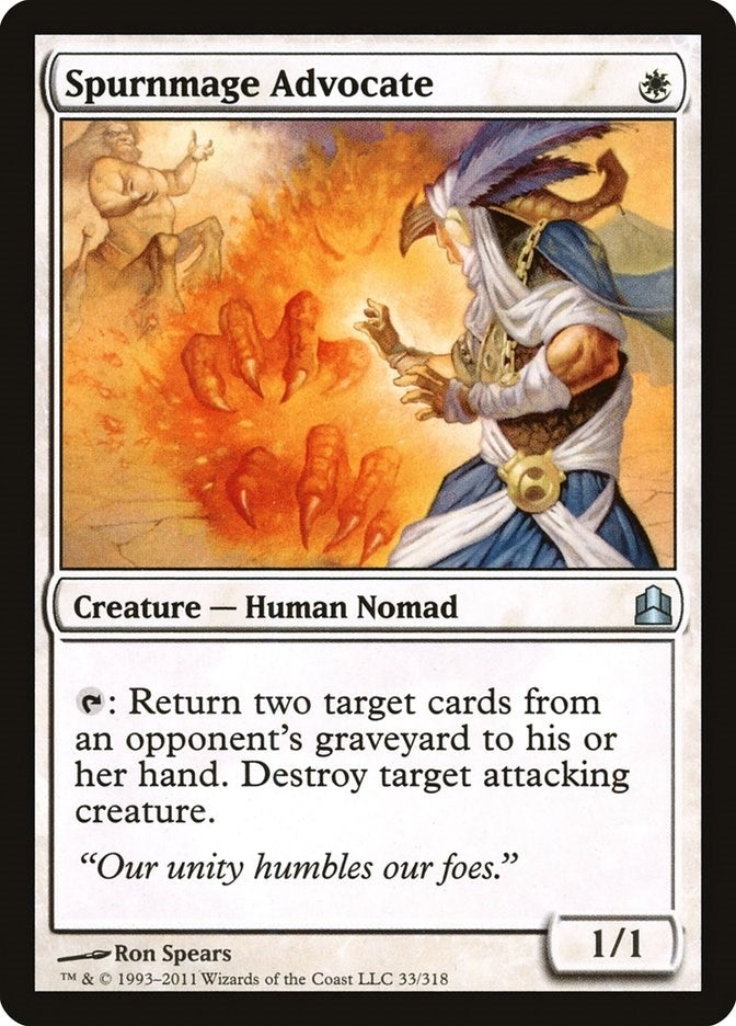 Image for Spurnmage Advocate (33) (Commander) - Magic: The Gathering